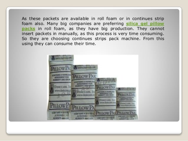 silica gel pillow silica gel pillow