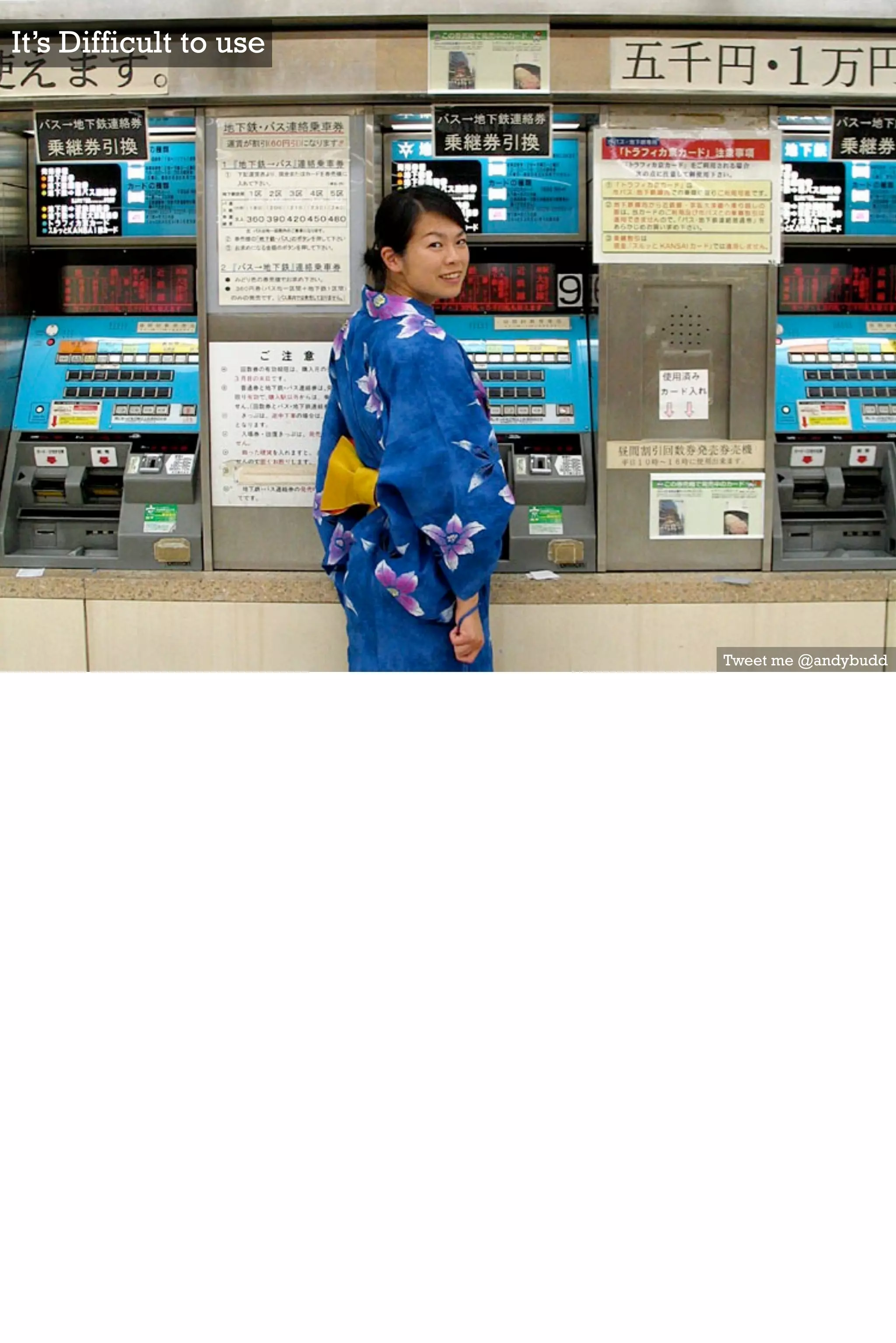 It’s Difficult to use




                        Tweet me @andybudd
 