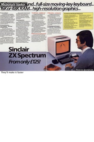 Making it faster




                         Tweet me @andybudd
They’ll make it faster
 