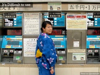 Tweet me @andybudd
It’s Difficult to use
 