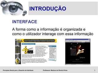 Princípios Gerais para o Design de Interfaces | PPS
