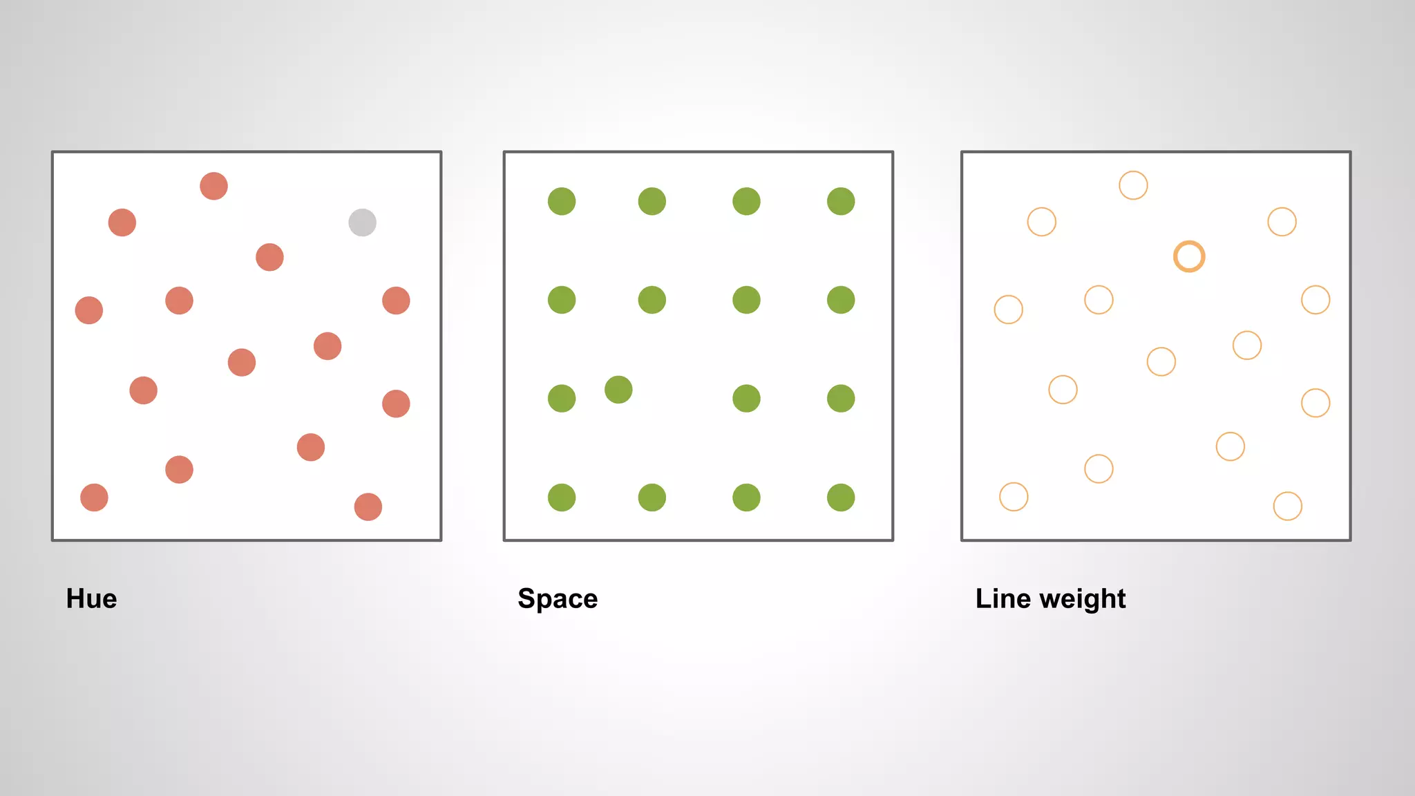 Hue Space Line weight
 