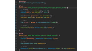 Repeat to learn API Sping Boot under Test Driven Development | PPT