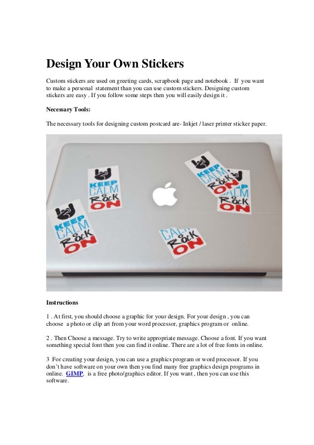 where to have stickers made