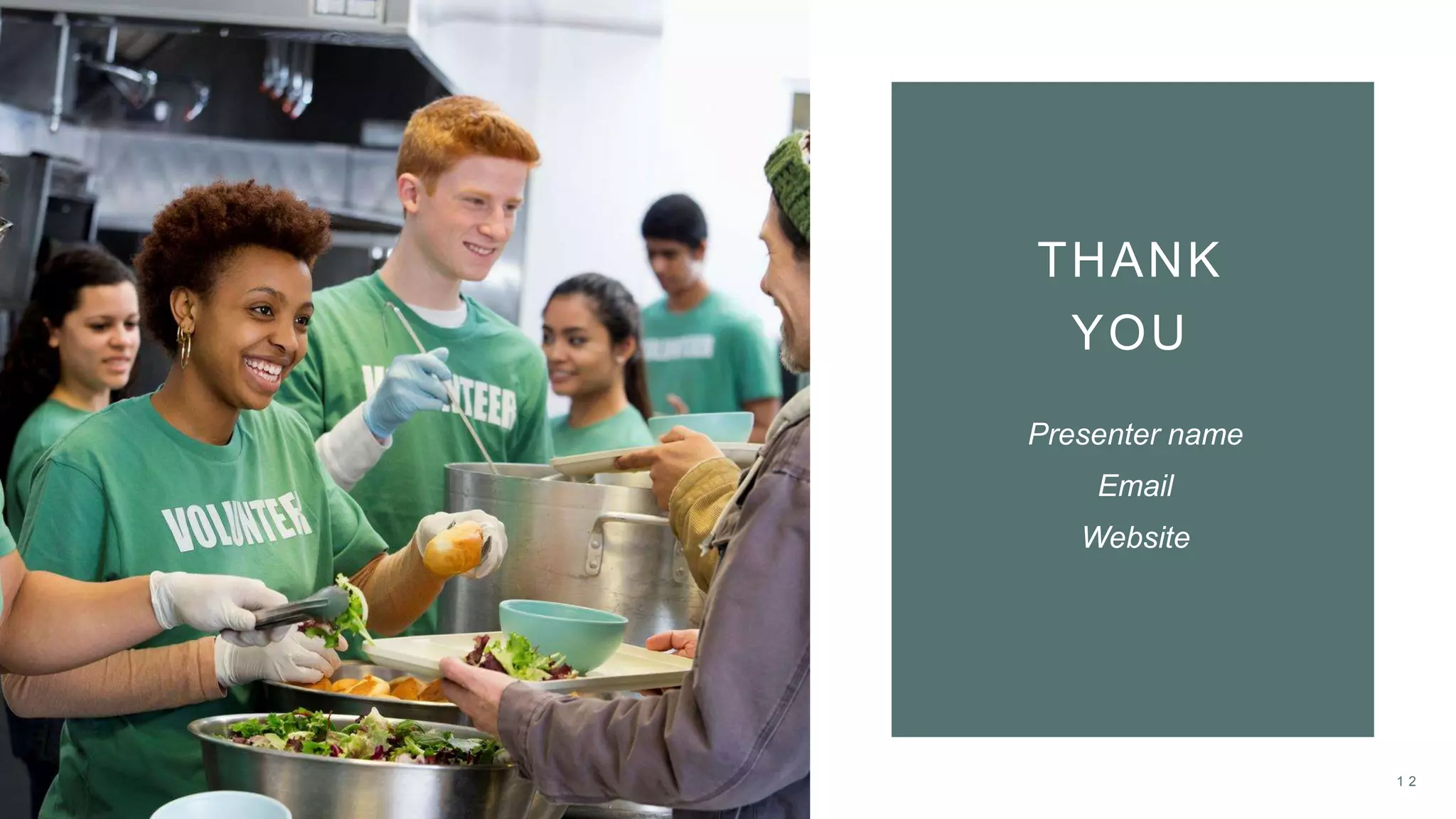 THANK
YOU
S
A
M
P
L
E
F
O
O
T
E
R
T
E
X
T
Presenter name
Email
Website
1 2
 