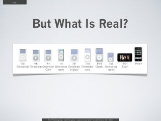 Agile




        But What Is Real?




          From “The Design Age: maximizing value in agile and lean teams” by Austin Govella, Feb 7, 2013
 