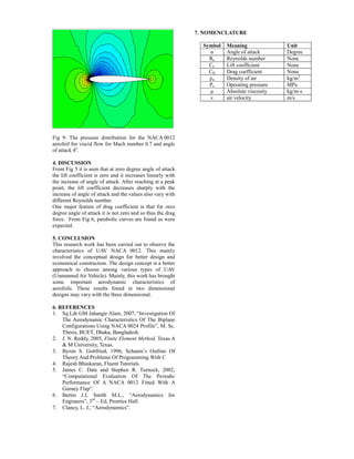 Design Analysis Of Uav (Unmanned Air Vehicle) Using NACA 0012 Aerofoil ...