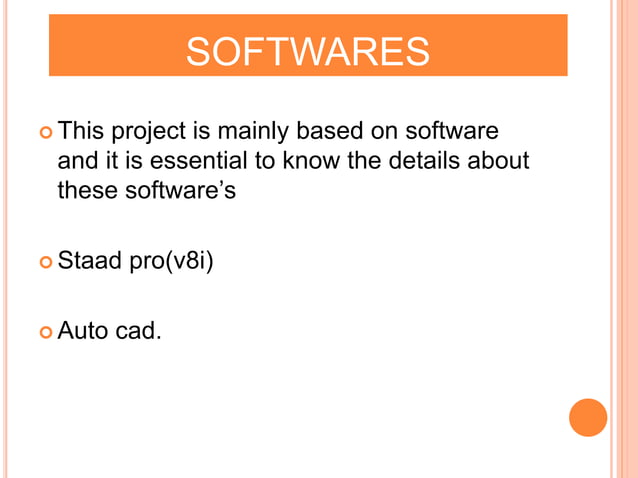 DESIGN AND ANALAYSIS OF MULTI STOREY BUILDING USING STAAD PRO | PPTX