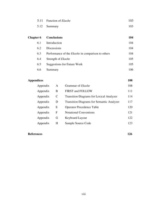 Design And Implementation Of A Bangla Compiler