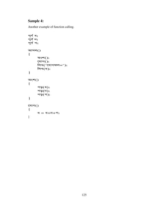 Design And Implementation Of A Bangla Compiler