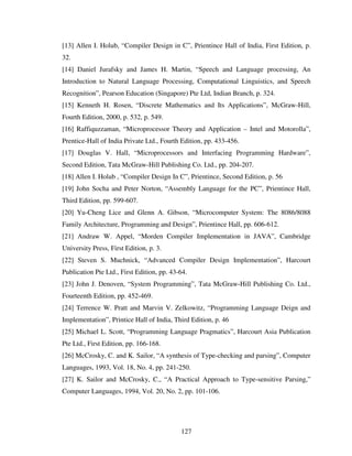 Design And Implementation Of A Bangla Compiler