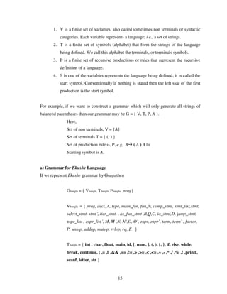 Design And Implementation Of A Bangla Compiler