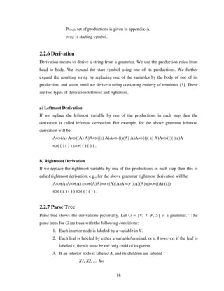 Design And Implementation Of A Bangla Compiler
