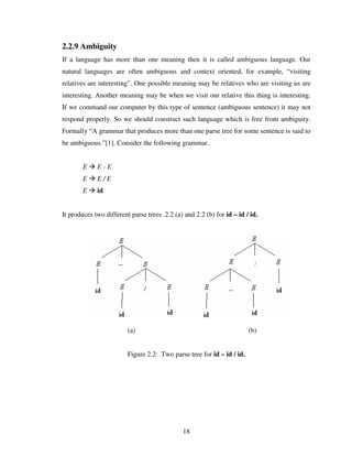 Design And Implementation Of A Bangla Compiler
