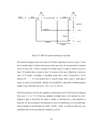 Design And Implementation Of A Bangla Compiler