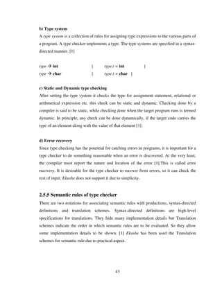 Design And Implementation Of A Bangla Compiler