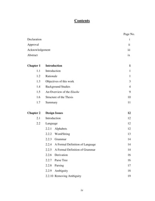Design And Implementation Of A Bangla Compiler
