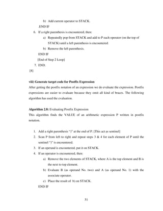 Design And Implementation Of A Bangla Compiler