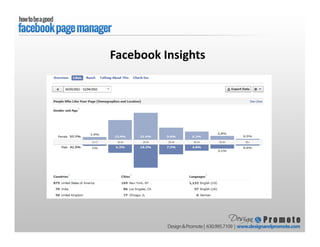 Facebook Insights
 