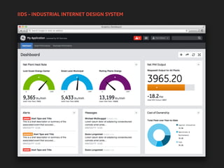 IIDS - INDUSTRIAL INTERNET DESIGN SYSTEM
 
