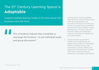 Design Blueprint for 21st Century Learning Spaces | Godrej Interio | PDF
