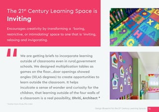 Design Blueprint for 21st Century Learning Spaces | Godrej Interio | PDF
