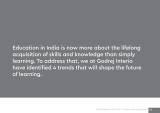 Design Blueprint for 21st Century Learning Spaces | Godrej Interio | PDF