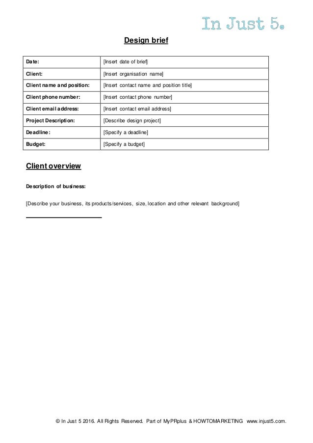project deadline template