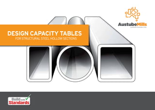 DESIGN CAPACITY TABLES
FOR STRUCTURAL STEEL HOLLOW SECTIONS
 
