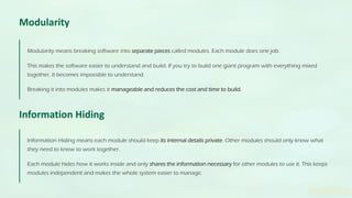 (pdf) improving software modularity using software... Design-Concepts-Software Engineering and Development | PDF