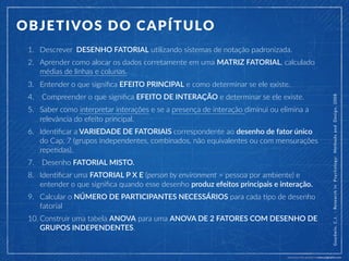 Fator Design Desenho de Experimentos: Desenho Fatorial | PDF