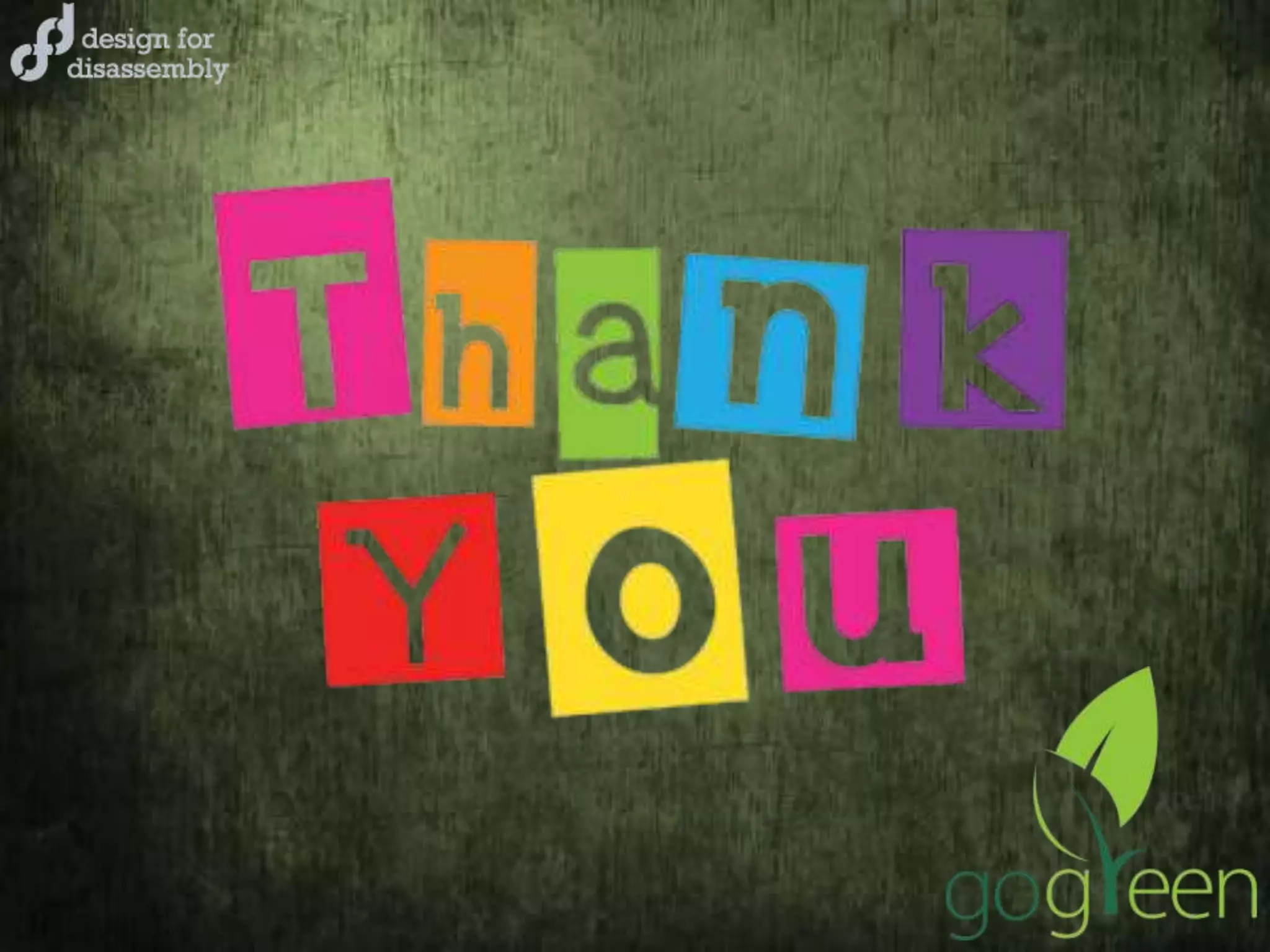 Design for-disassembly