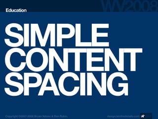 Design Is In The Details