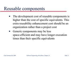 Design Issue(Reuse) in Software Engineering SE14 | PPT