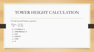 Design of-absorption-column | PPTX