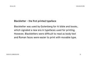 Design of Communication | PDF