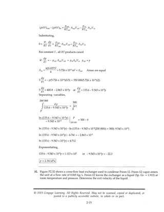 Design of Fluid Thermal Systems 4th Edition by William S Janna solution ...