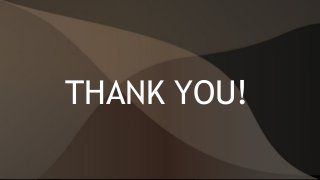 THANK YOU! 
