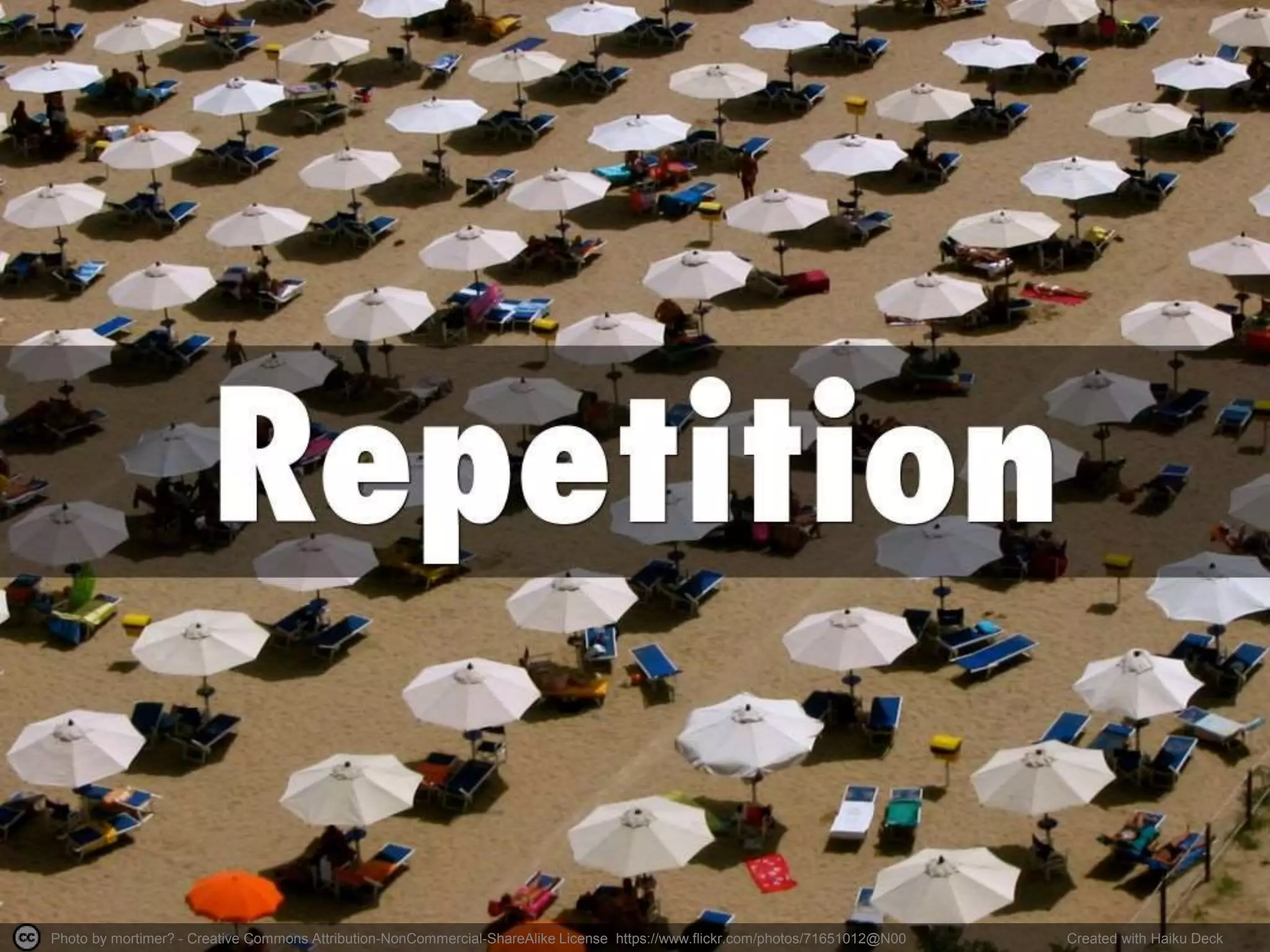 Photo by mortimer? - Creative Commons Attribution-NonCommercial-ShareAlike License https://www.flickr.com/photos/71651012@N00 Created with Haiku Deck