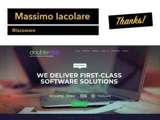 Massimo Iacolare
@iacoware
Thanks!
 