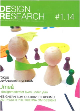 Design research (suédois) 2014