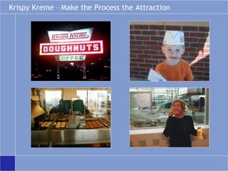 Krispy Kreme – Make the Process the Attraction  