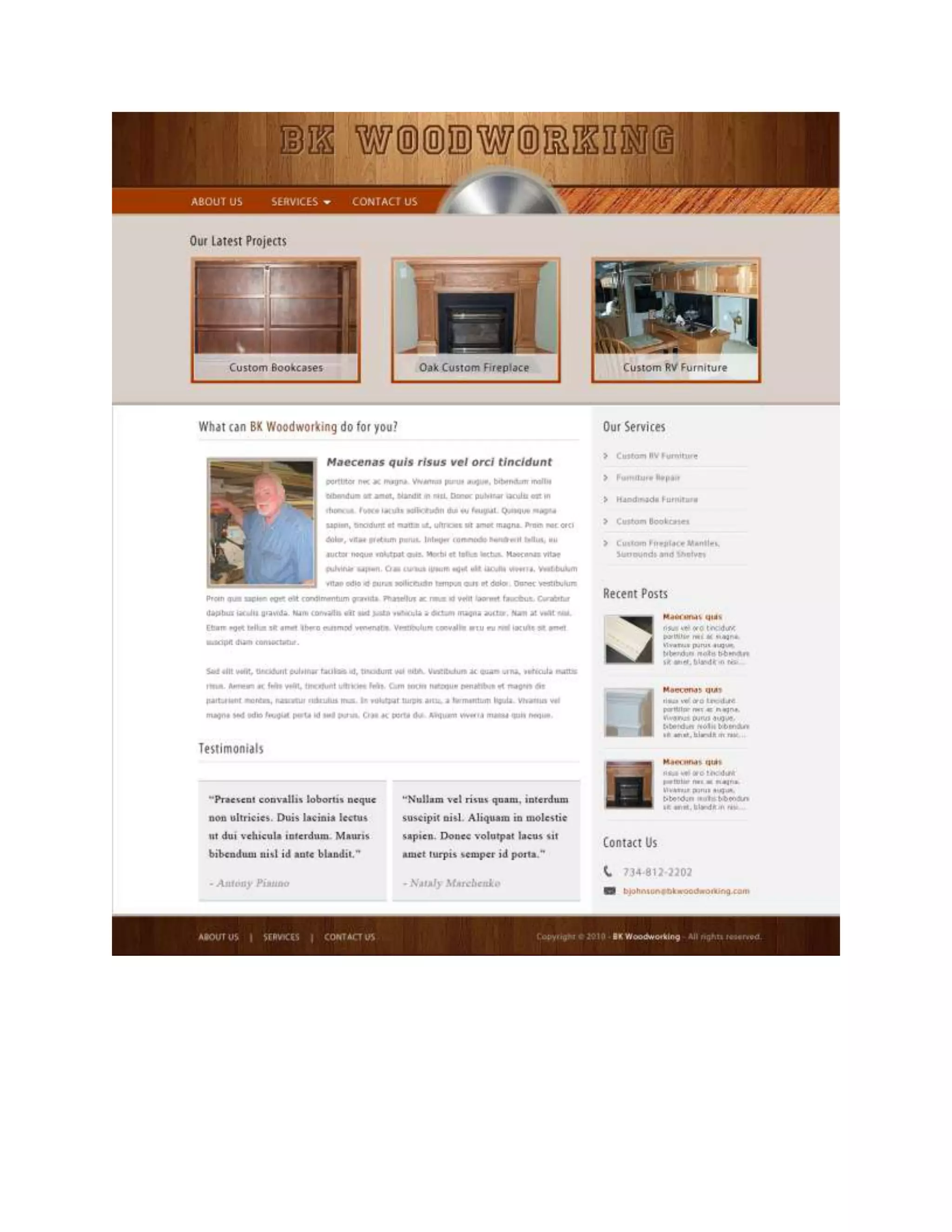 Website Design samples