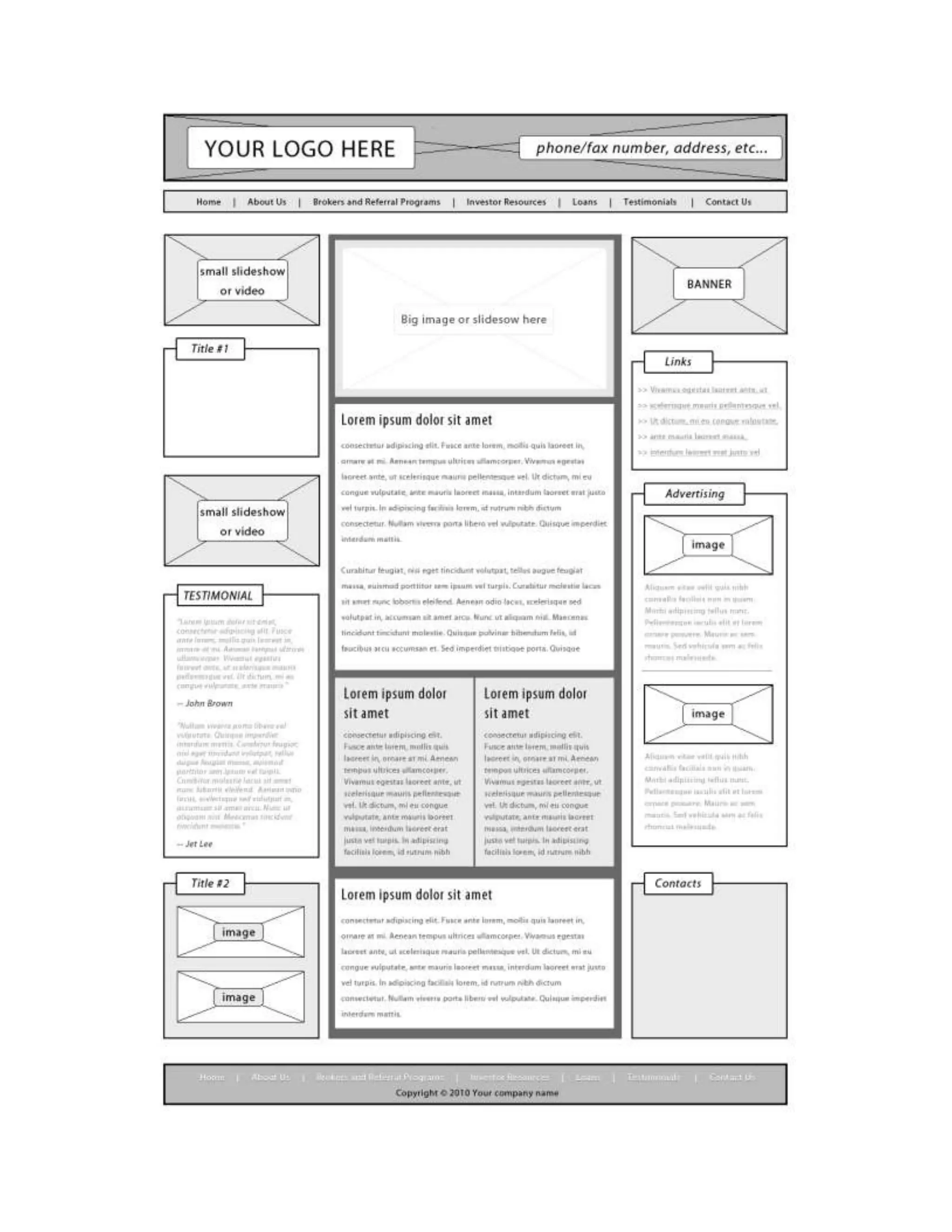 Website Design samples
