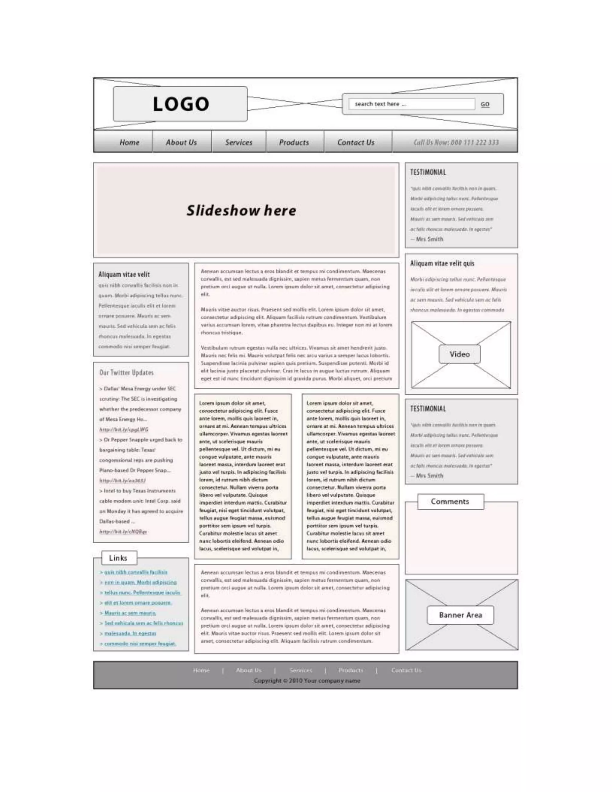 Website Design samples