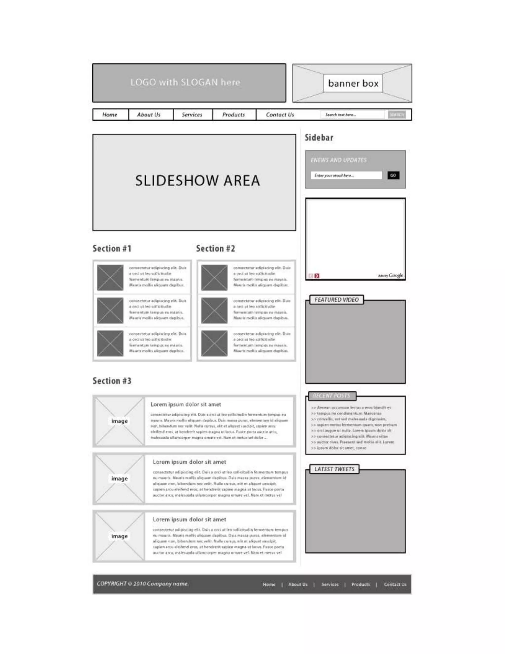 Website Design samples