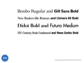 Designstorm: Choosing the Right Typefaces | PDF