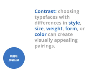 Designstorm: Choosing the Right Typefaces | PDF