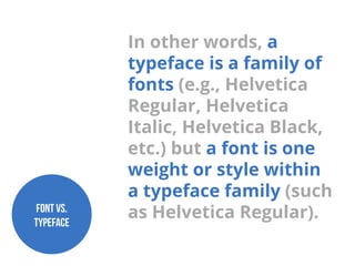 Designstorm: Choosing the Right Typefaces | PDF