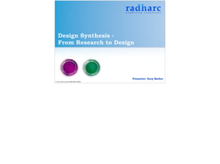Design Synthesis | PDF